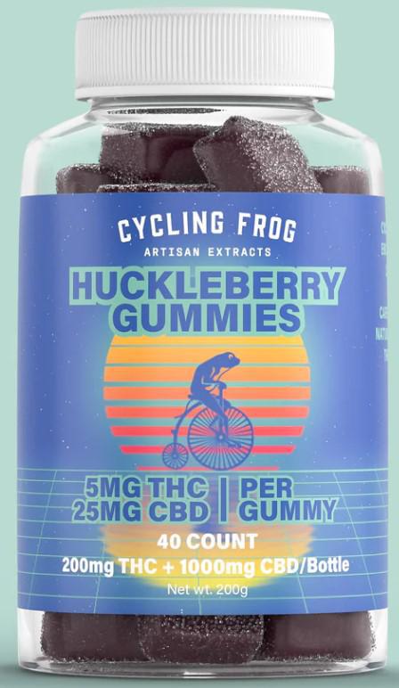 Cycling Frog - 5mg Delta 9/25mg CBD Gummies