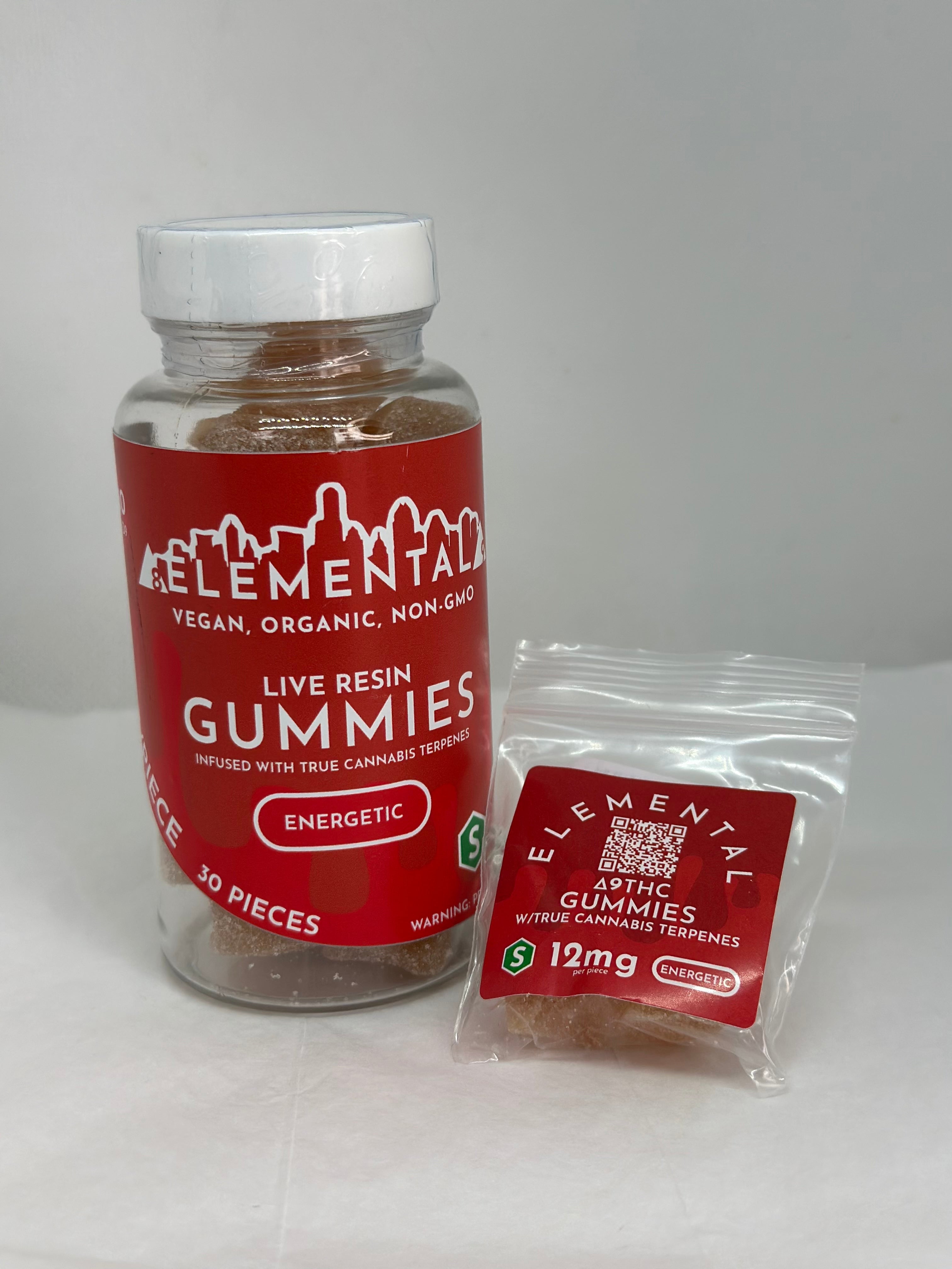 Elemental Delta 9 Live Resin Terpene Gummies | Pinnacle Essentials