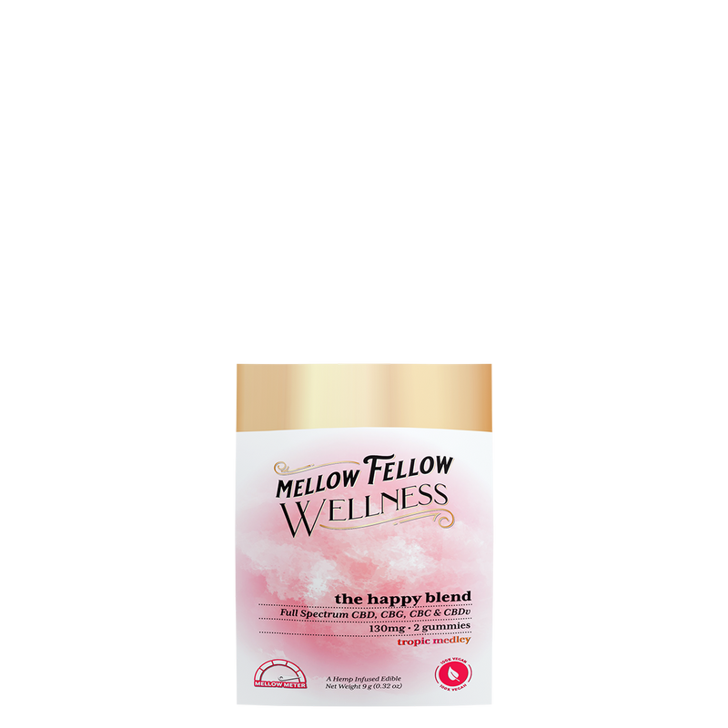 Mellow Fellow Wellness - Gummies — Happy Blend 2ct
