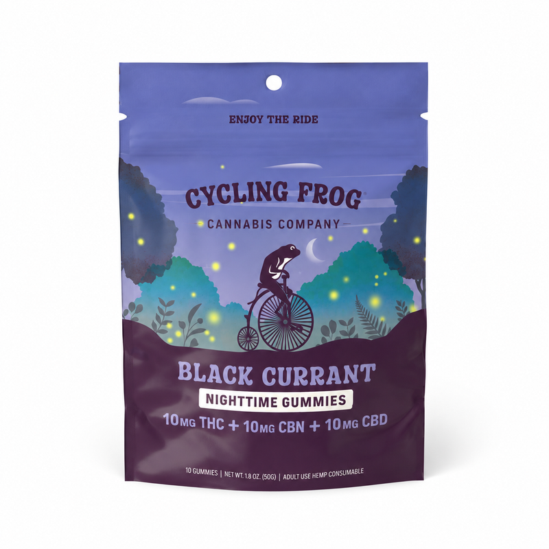 Cycling Frog - Nighttime Gummies / Black Currant / 10ct