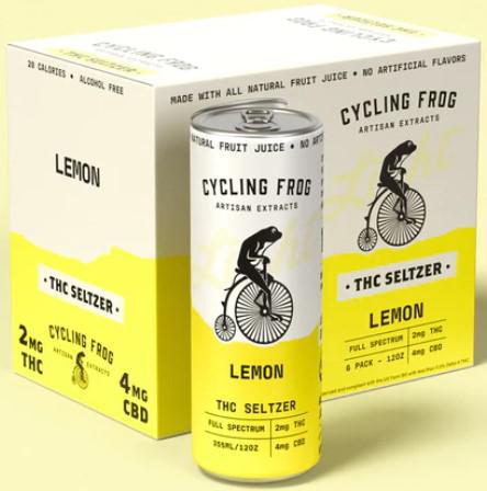 Cycling Frog - Light Seltzers 2mg THC 4mg CBD