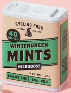 Cycling Frog - 1mg Delta 9/5mg CBD Mints