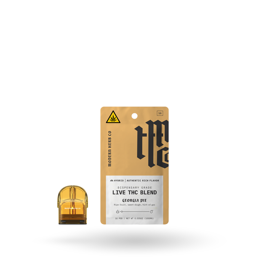 Live THC Pod Refill: Georgia Pie (Hybrid), 1g