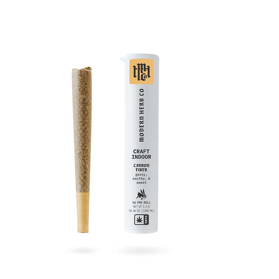 Pre Roll THCa Flower: Carbon Fiber (Hybrid), 1g