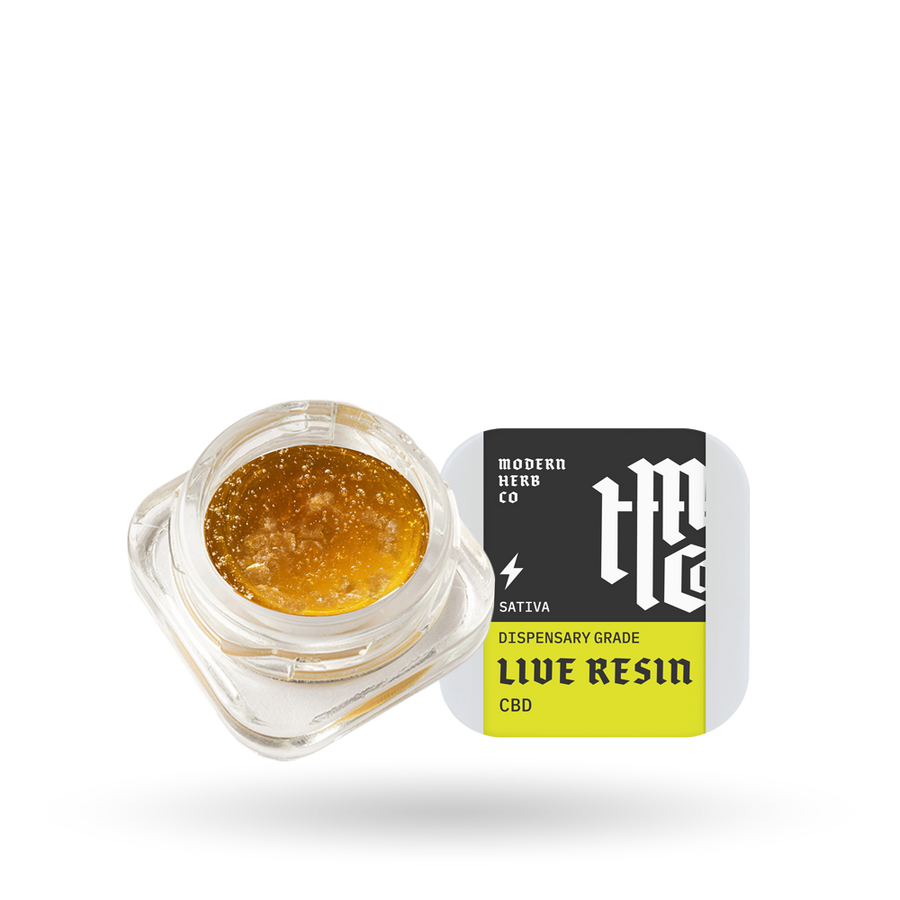 Live Resin CBD Dab: Hawaiian Haze (Sativa) - 2g