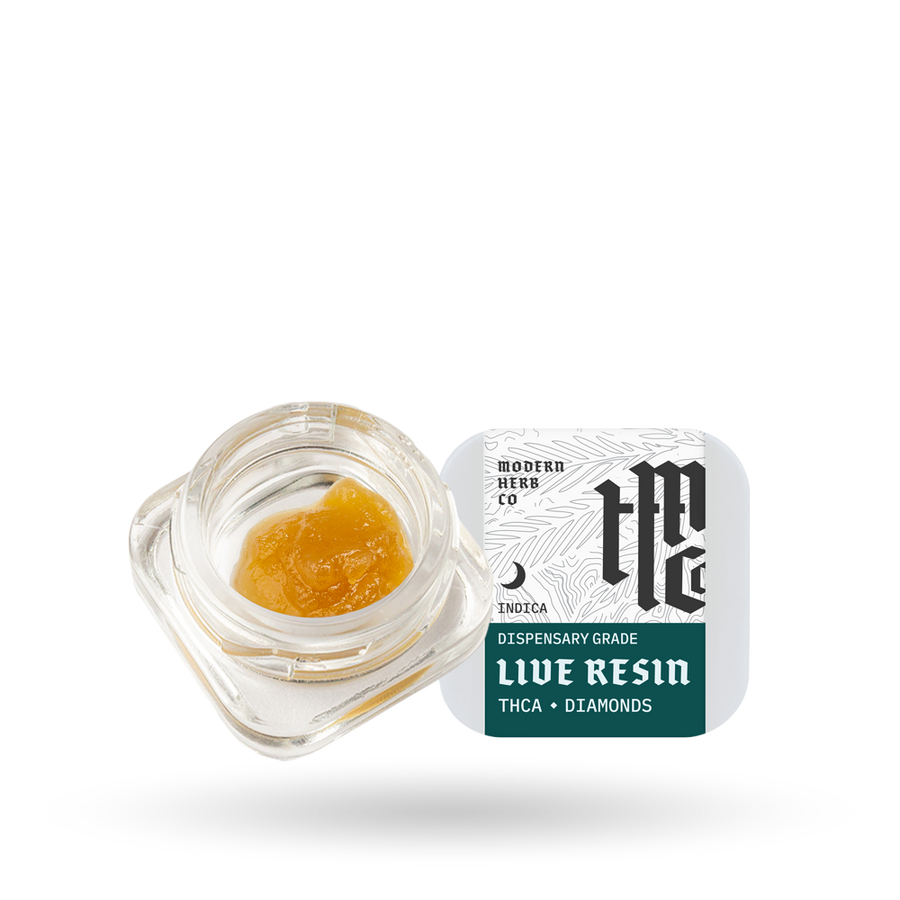 THCa Live Resin Diamonds Dab: OG Kush (Indica) - 2g