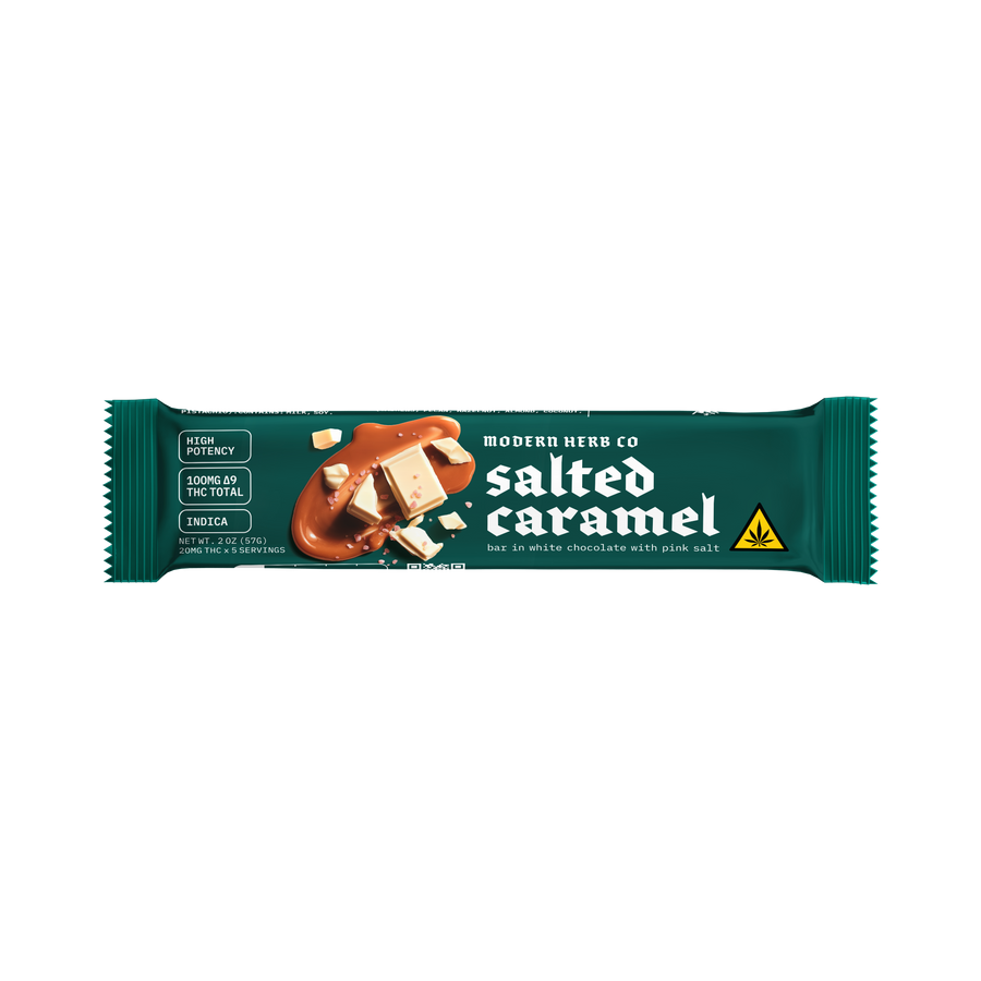 White Chocolate Caramel Bar with Himalayan Salt
