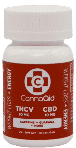 Canna Aid - Weight Loss and Energy THCV CBD Soft Gel