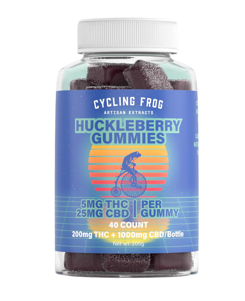 Cycling Frog - 5mg Delta 9/25mg CBD Gummies