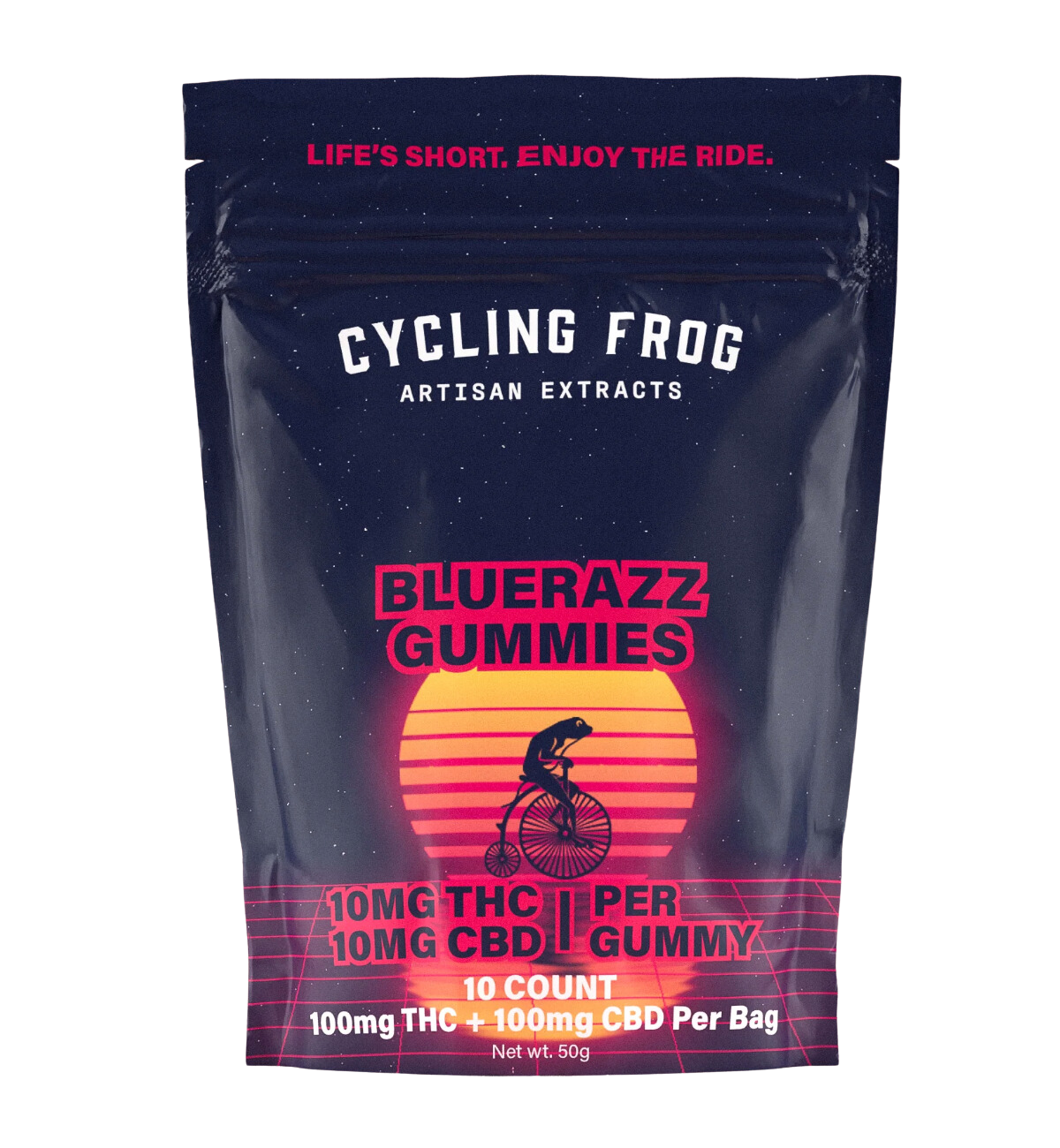 Cycling Frog - 10mg D9: 10mg CBD Gummies