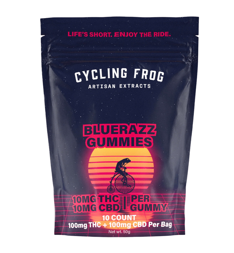 Cycling Frog - 10mg Delta 9/10mg CBD Gummies