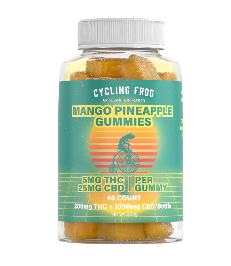 Cycling Frog - 5mg Delta 9/25mg CBD Gummies