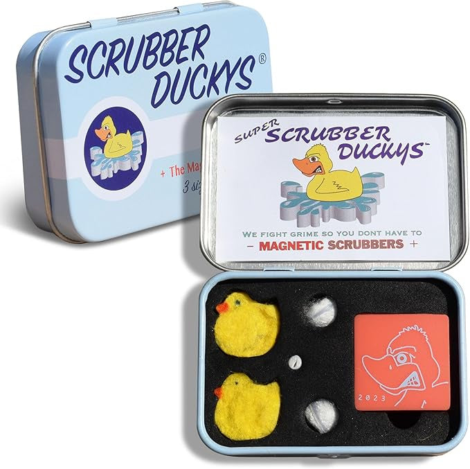 Scrubber Duckys + Magnet Cleaner Kit