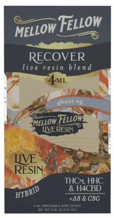 Mellow Fellow - 4ml Live Resin Disposables