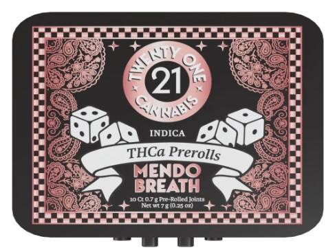 21 Cannabis - THCA Pre-Roll Tin