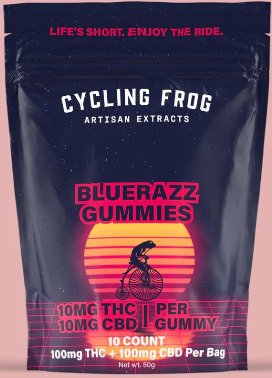 Cycling Frog - 10mg Delta 9/10mg CBD Gummies