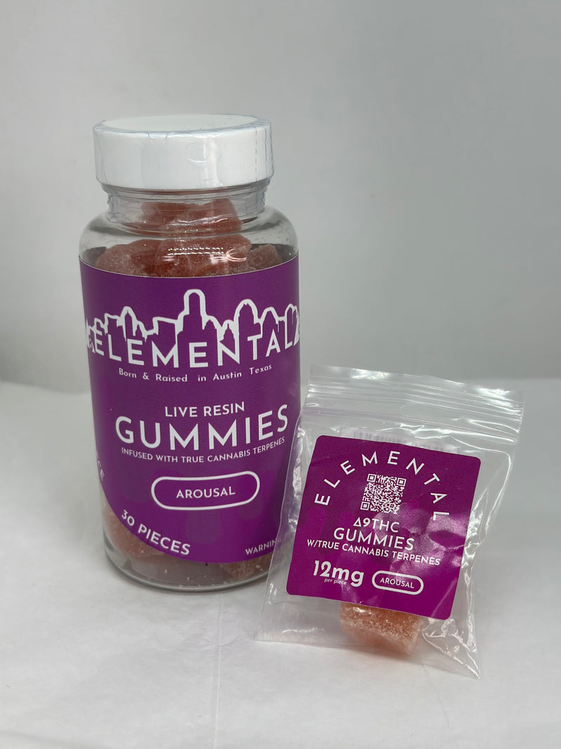Elemental - D9 Live Resin Terpene Gummies