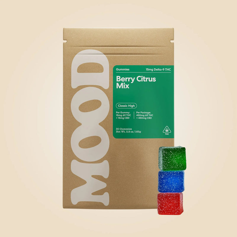 Mood - 15mg D9 THC Gummies