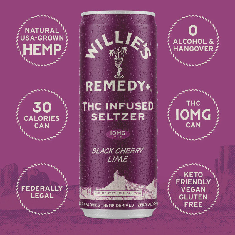 Willie's Remedy - THC Infused Seltzer