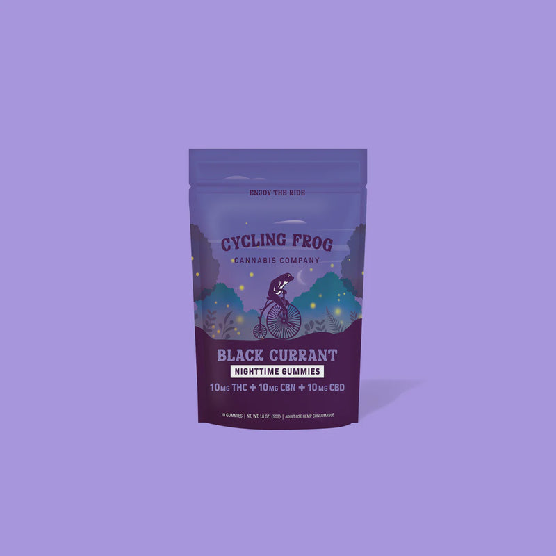 Cycling Frog - Nighttime Gummies / Black Currant
