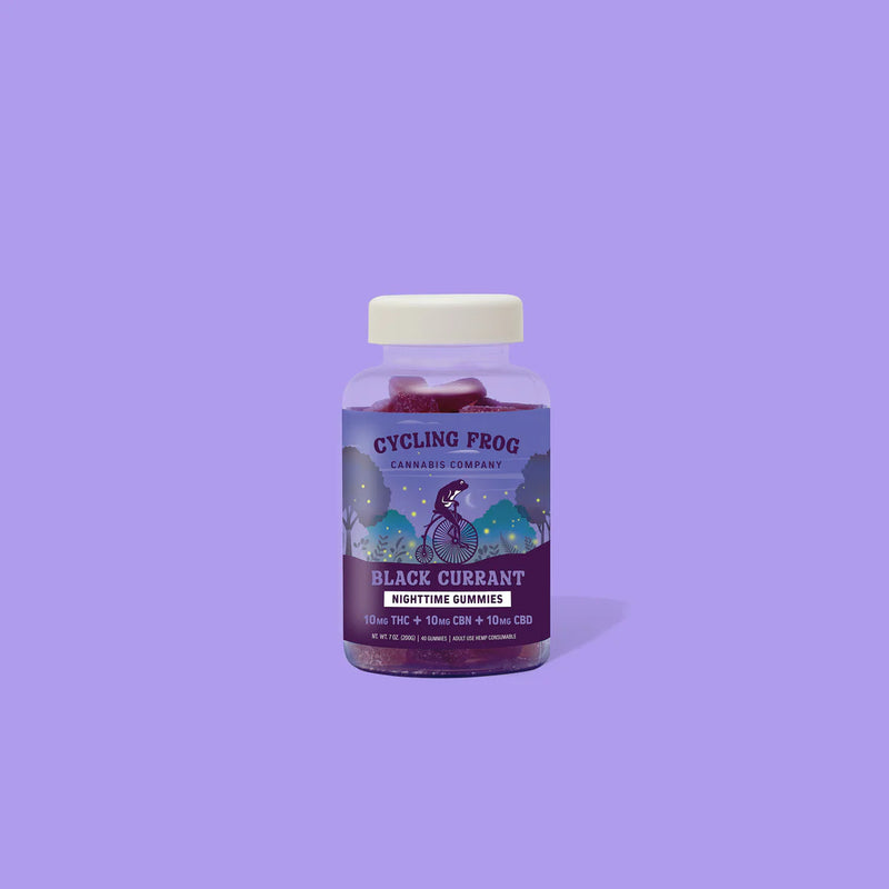Cycling Frog - Nighttime Gummies / Black Currant