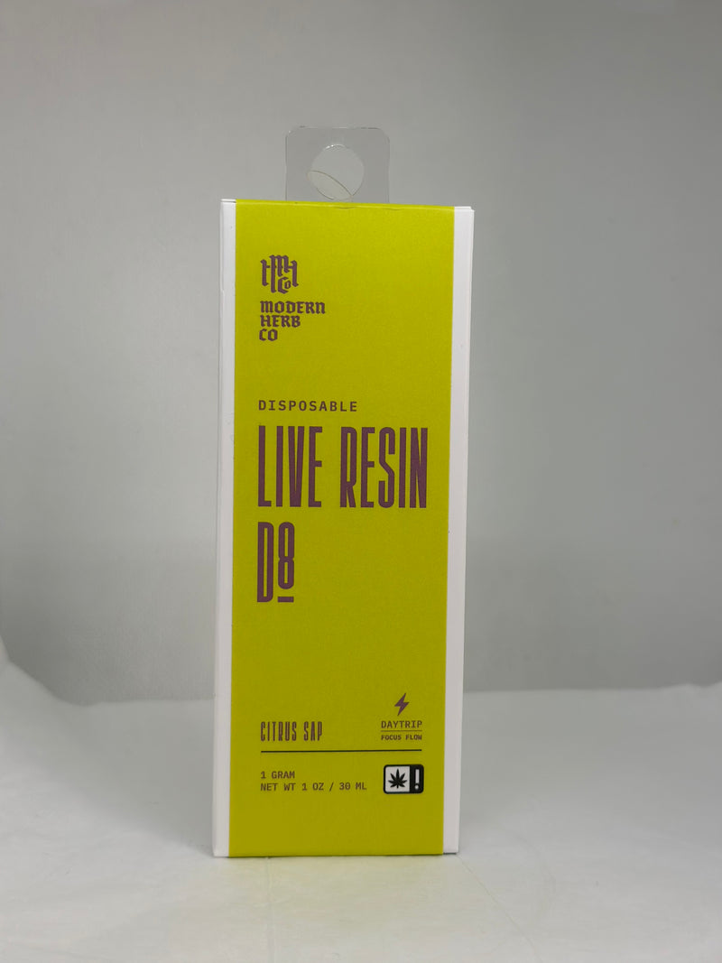Modern Herb Co - Live Resin D8 Disposables