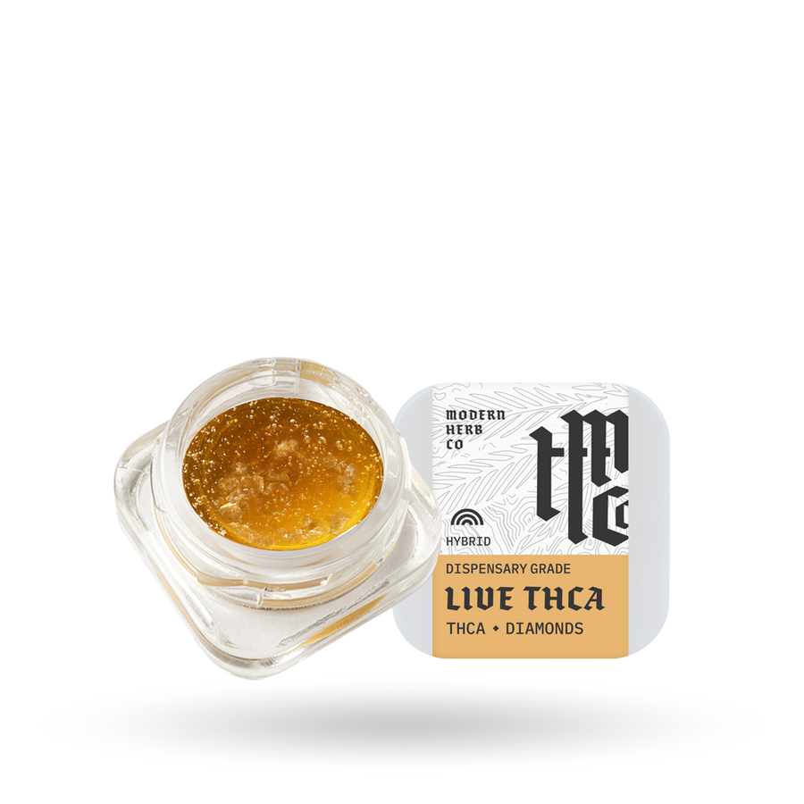 THCa Live Resin Diamonds Dab: Rainbow Runtz (Hybrid) – 2g