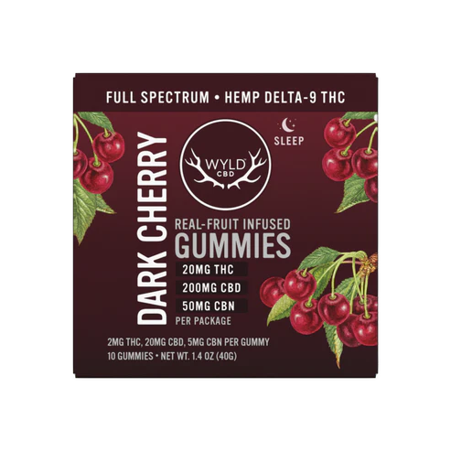 Wyld - Full Spectrum 2mg D9: 10mg CBD Gummies