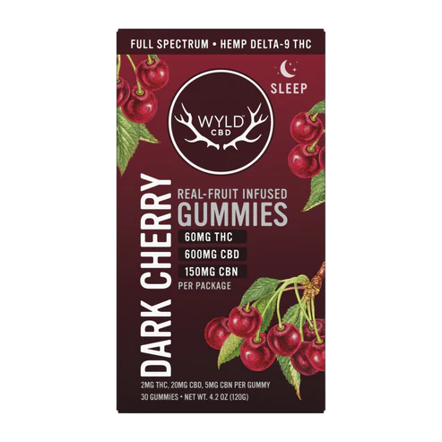 Wyld - Full Spectrum 2mg D9: 10mg CBD Gummies