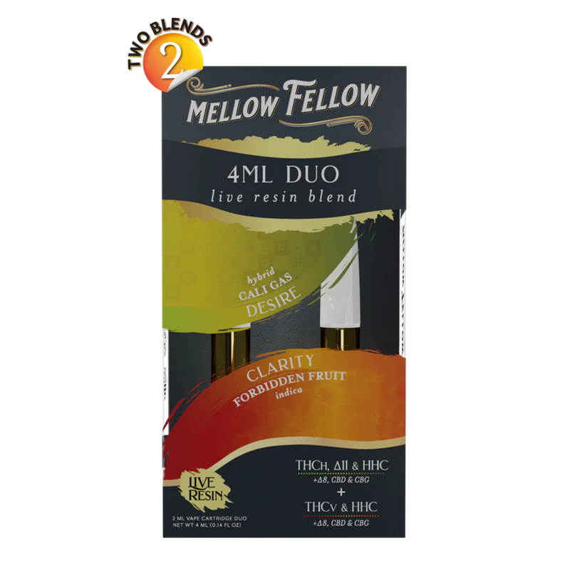 Mellow Fellow - 4ml Duo Live Resin Cartridges