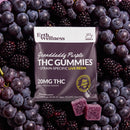 Erth Wellness 10mg Delta-9 THC gummies — Grand Daddy Purple (I) 2ct package