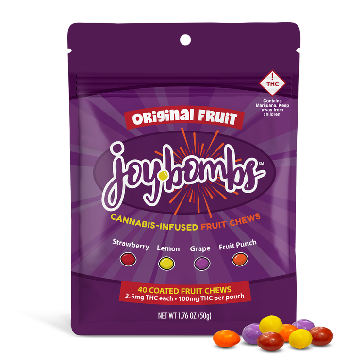 Joy Bomb - 100mg D9 Hemp Chews