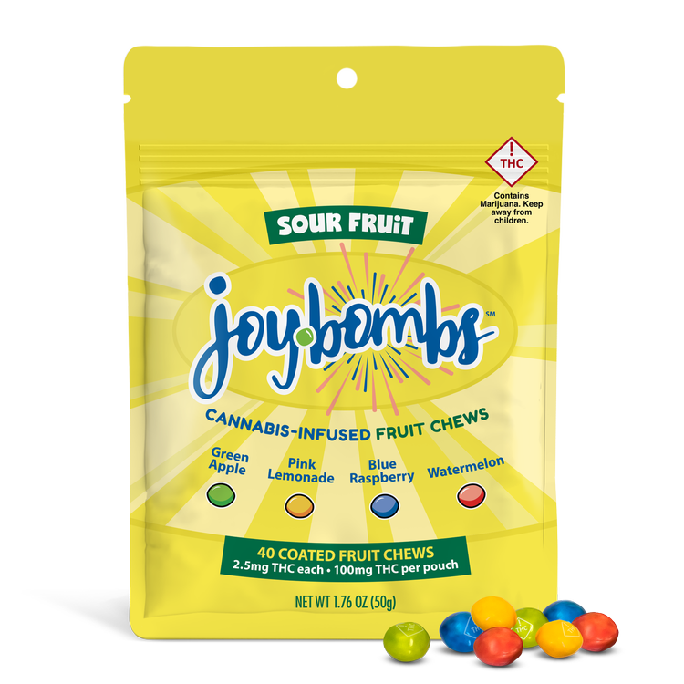 Joy Bomb - 100mg D9 Hemp Chews