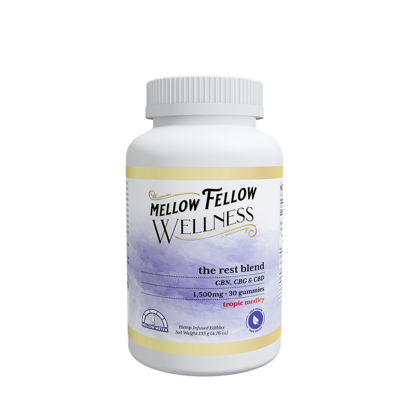 Mellow Fellow Wellness - Gummies — Rest Blend 30ct
