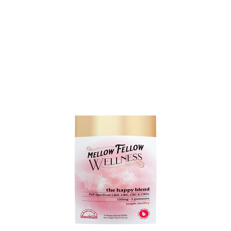 Mellow Fellow Wellness - Gummies — Happy Blend 2ct