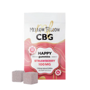 Mellow Fellow - 50mg Isolate Gummies — CBG Strawberry 2ct