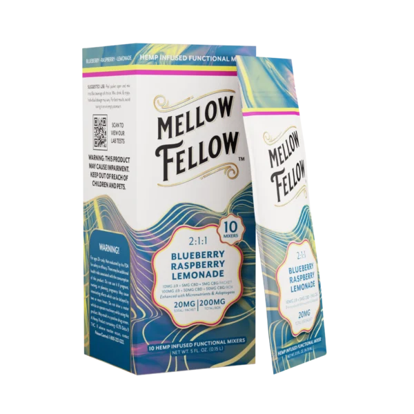 Mellow Fellow - Drink Mixers — Blueberry Raspberry Lemonade / 10ct