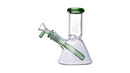 Human Grade - Beakers · 6" Green Accent — on white