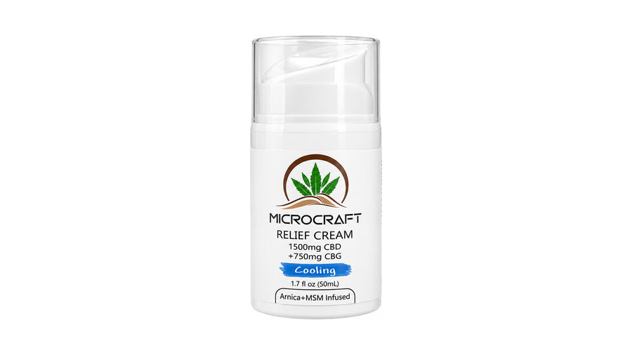 MicroCraft · 1500mg CBD + 750mg CBG · Cooling
