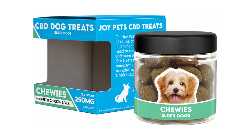Joy Pets - Pet Treats · 250mg - Chewies — on white
