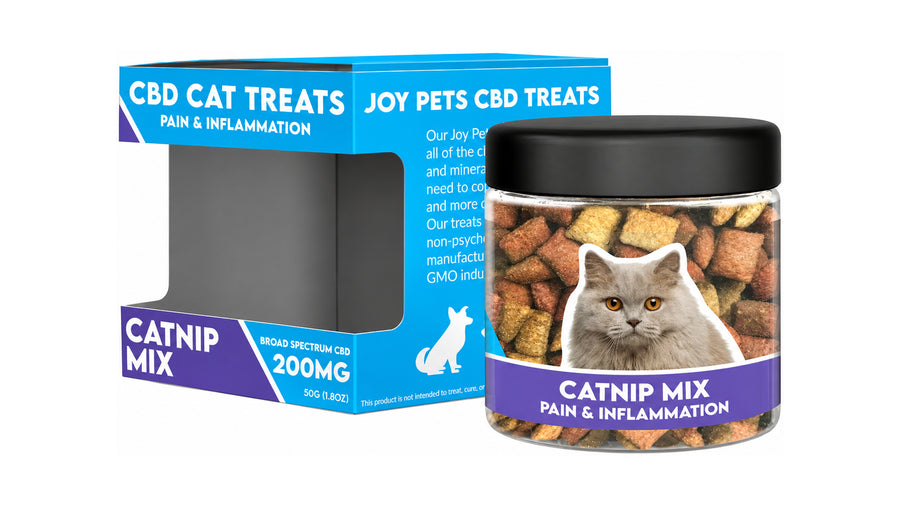 Joy Pets - Pet Treats · 200mg - Catnip Mix — on white