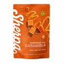 20mg THC per piece; 10 caramels per bag