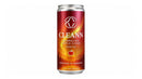 Cleann Sparkling Apple Cider 25 MG THC, 12 fl oz can on white