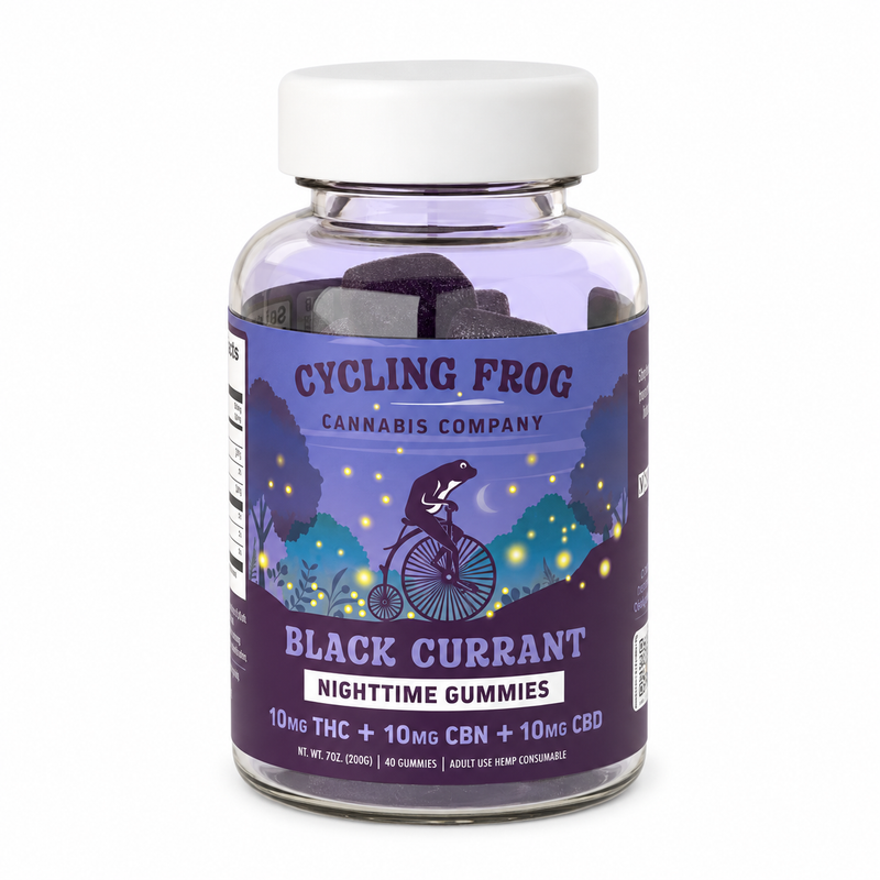 Cycling Frog - Nighttime Gummies / Black Currant / 40ct