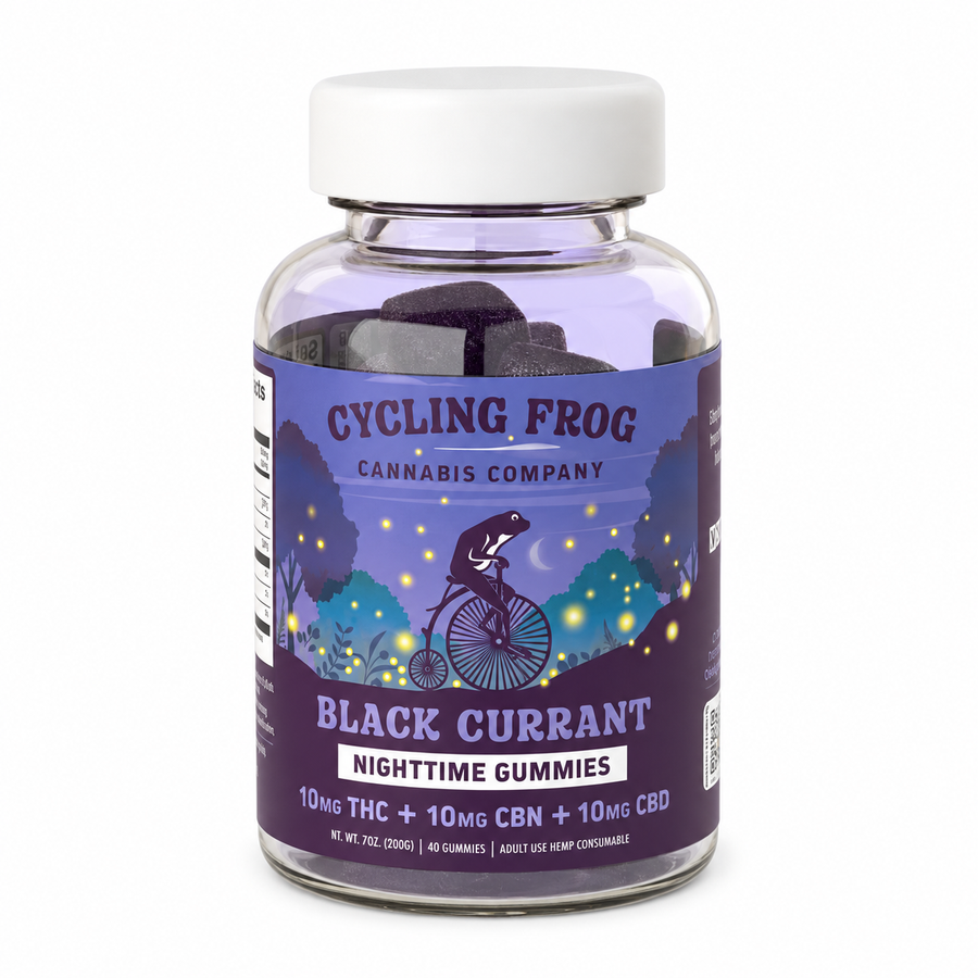 Cycling Frog - Nighttime Gummies / Black Currant / 40ct