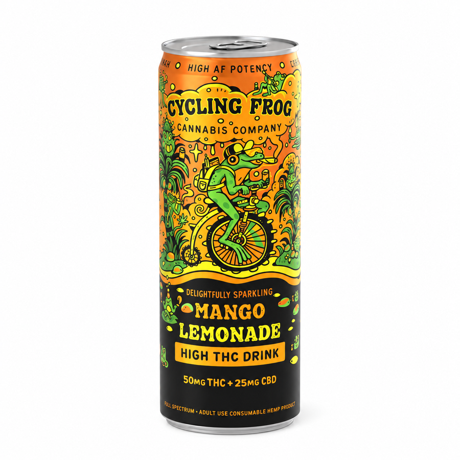 Cycling Frog - Sparkling Lemonade / Mango Lemonade 50:25 THC:CBD
