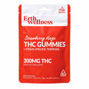 Erth Wellness - 10mg D9 Strain Specific Gummies / Strawberry Haze (S) 30ct — approved package photo
