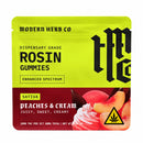 Modern Herb Co - 10mg D9 Live Rosin Gummies / Peaches and Cream (S) / 3ct — approved package photo