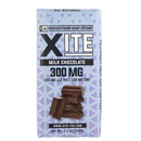Xite - 150mg D9: 150mg CBD Chocolate Bars — Milk — approved package on white