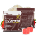Erth Wellness - 10mg D9 Strain Specific Gummies — Wedding Cake (H) 2ct — approved package on white